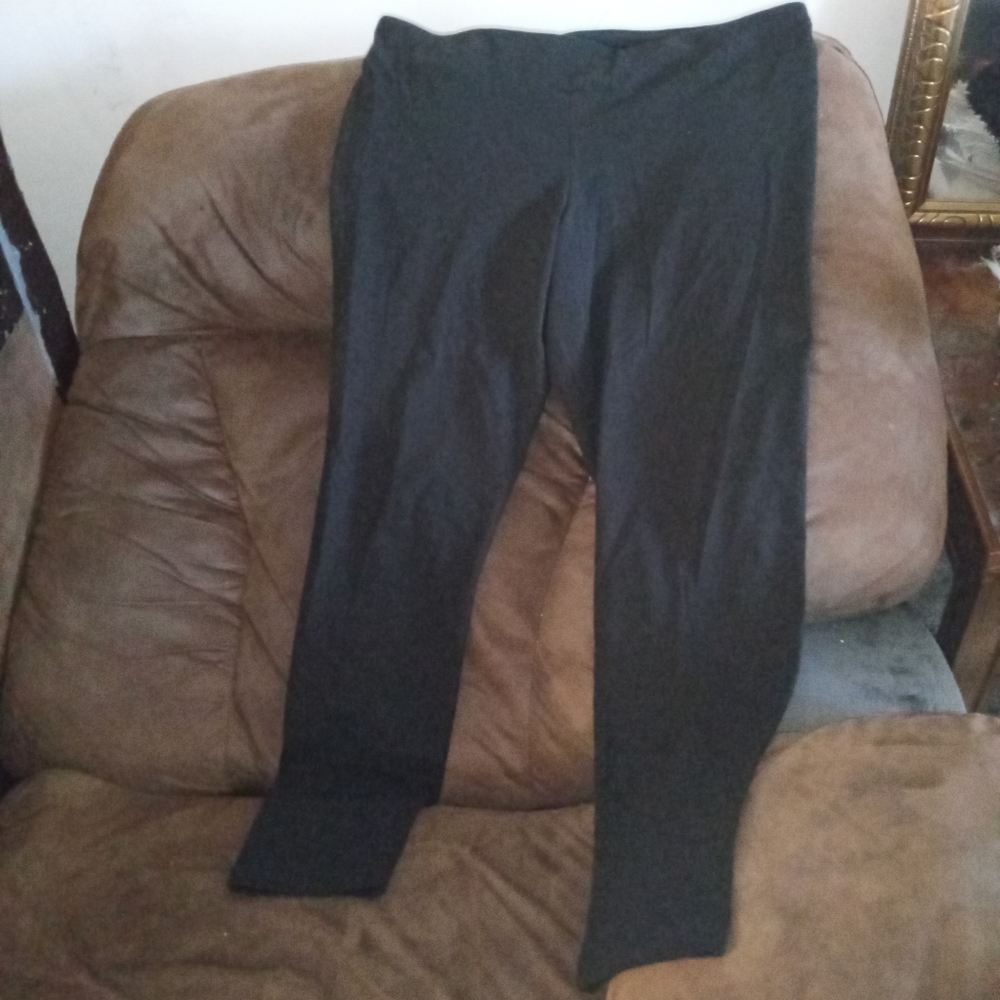 Black Soot knit Time and True leggings